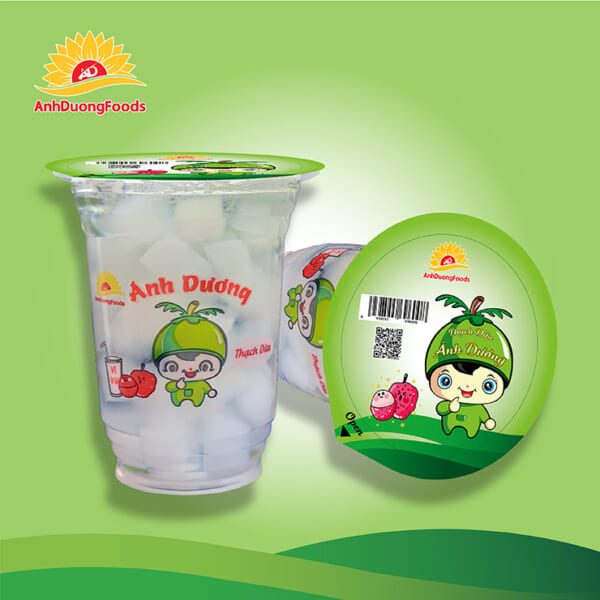 Thạch dừa Ánh Dương (New - Cốc 330ml)